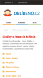 Mobile Screenshot of firmy-melnik.cz